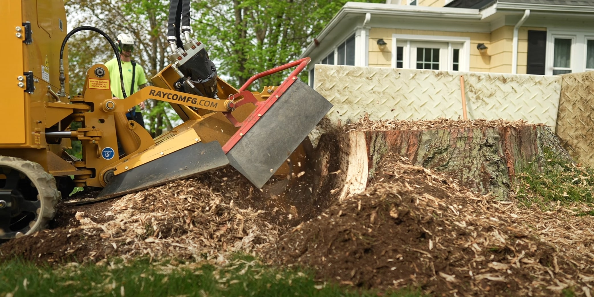 Professional stump grinding and removal in Napa, CA